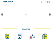 Tablet Screenshot of multitherm.com.br