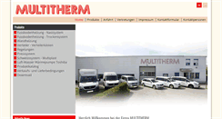 Desktop Screenshot of multitherm.at