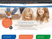 Tablet Screenshot of multitherm.de